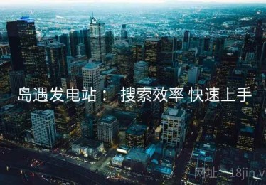 岛遇发电站 ： 搜索效率 快速上手