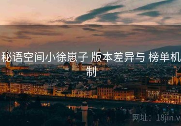 秘语空间小徐崽子 版本差异与 榜单机制
