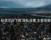秘语空间下载 隐私设置 全景观察