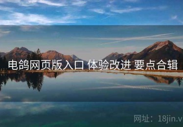 电鸽网页版入口 体验改进 要点合辑